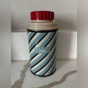 Vintage 1963 KING-SEELEY THERMOS 10 0Z. THERMOS No. 2033 Cool pattern